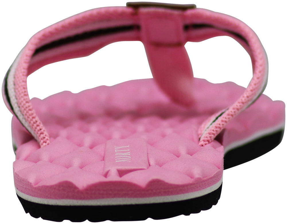 Norty Women's Beach, Pool, Everyday Flip Flop Thong Sandal - Choose your style