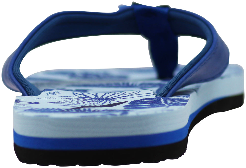 Norty Women's Beach, Pool, Everyday Flip Flop Thong Sandal - Choose your style