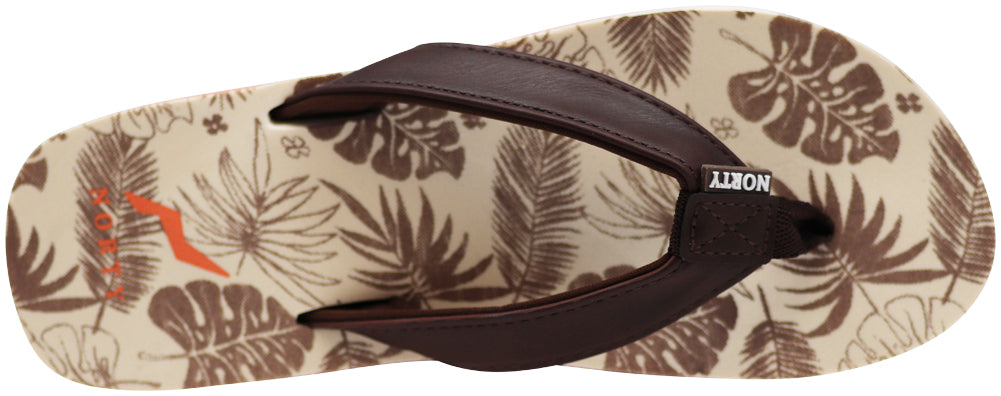 Norty Women's Beach, Pool, Everyday Flip Flop Thong Sandal - Choose your style