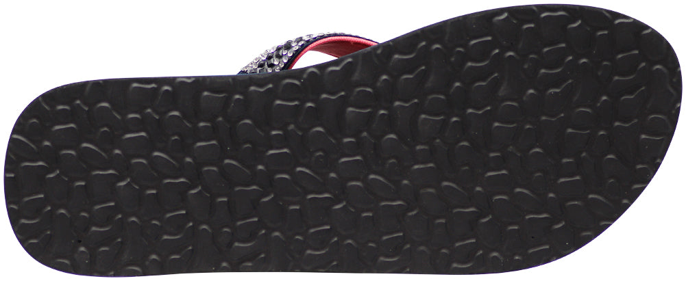 Norty Women's Beach, Pool, Everyday Flip Flop Thong Sandal - Choose your style