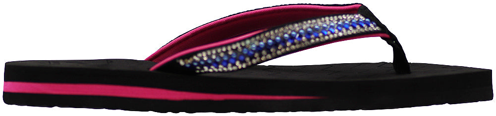 Norty Women's Beach, Pool, Everyday Flip Flop Thong Sandal - Choose your style