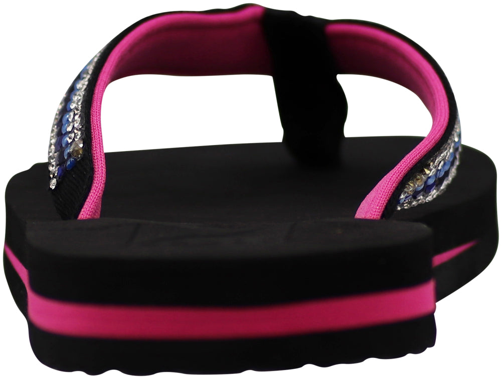 Norty Women's Beach, Pool, Everyday Flip Flop Thong Sandal - Choose your style