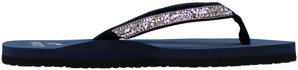 Norty Women's Beach, Pool, Everyday Flip Flop Thong Sandal - Choose your style