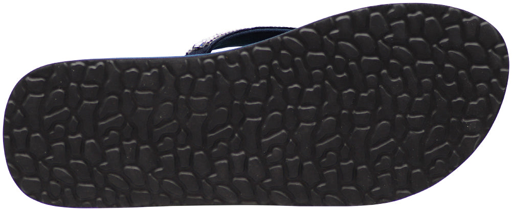 Norty Women's Beach, Pool, Everyday Flip Flop Thong Sandal - Choose your style