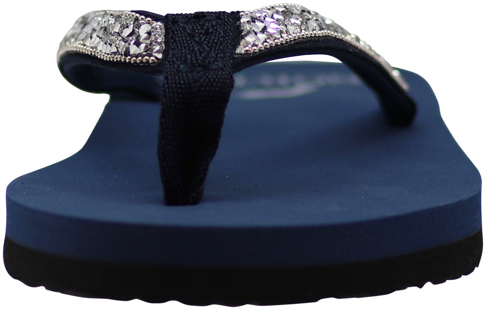 Norty Women's Beach, Pool, Everyday Flip Flop Thong Sandal - Choose your style