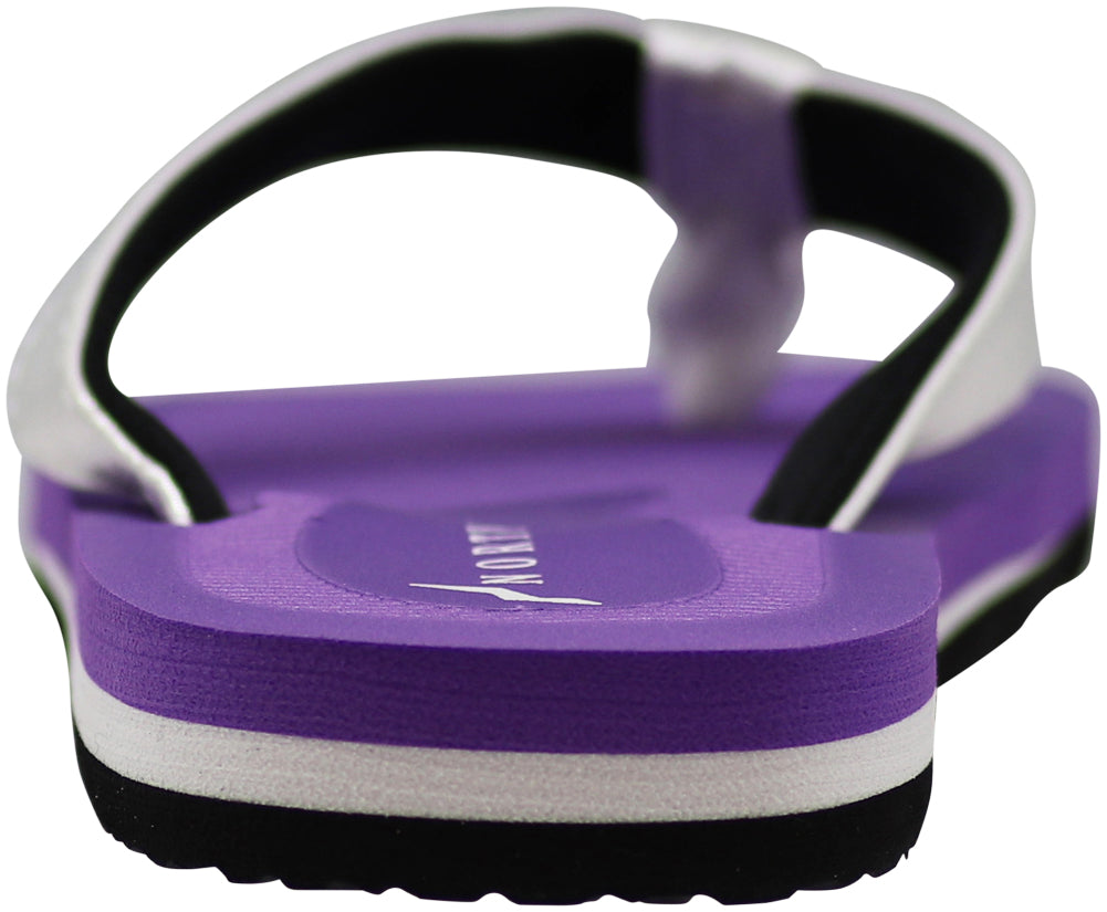 Norty Women's Beach, Pool, Everyday Flip Flop Thong Sandal - Choose your style