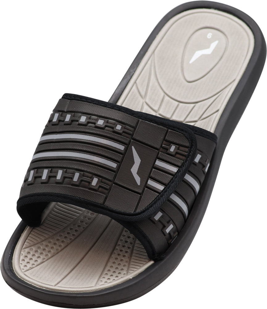 NORTY Boy's Fashion Beach, Pool, Casual, Shower Adjustable Strap Slide Sandal