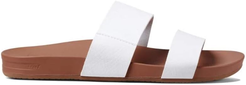 REEF Cushion Vista Women's Fashion Slide Sandal, Vegan Leather Strap, Ultra...