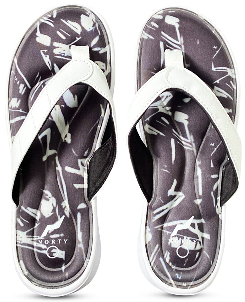 NORTY Women's Memory Foam Sandals Comfort and Style for Every Summer Outing