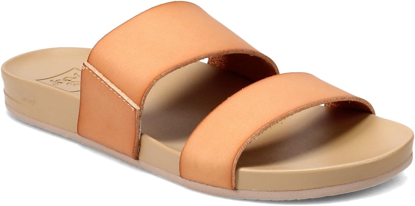 REEF Cushion Vista Women's Fashion Slide Sandal, Vegan Leather Strap, Ultra...