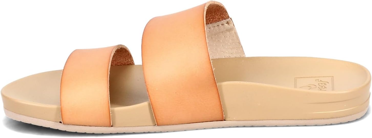 REEF Cushion Vista Women's Fashion Slide Sandal, Vegan Leather Strap, Ultra...