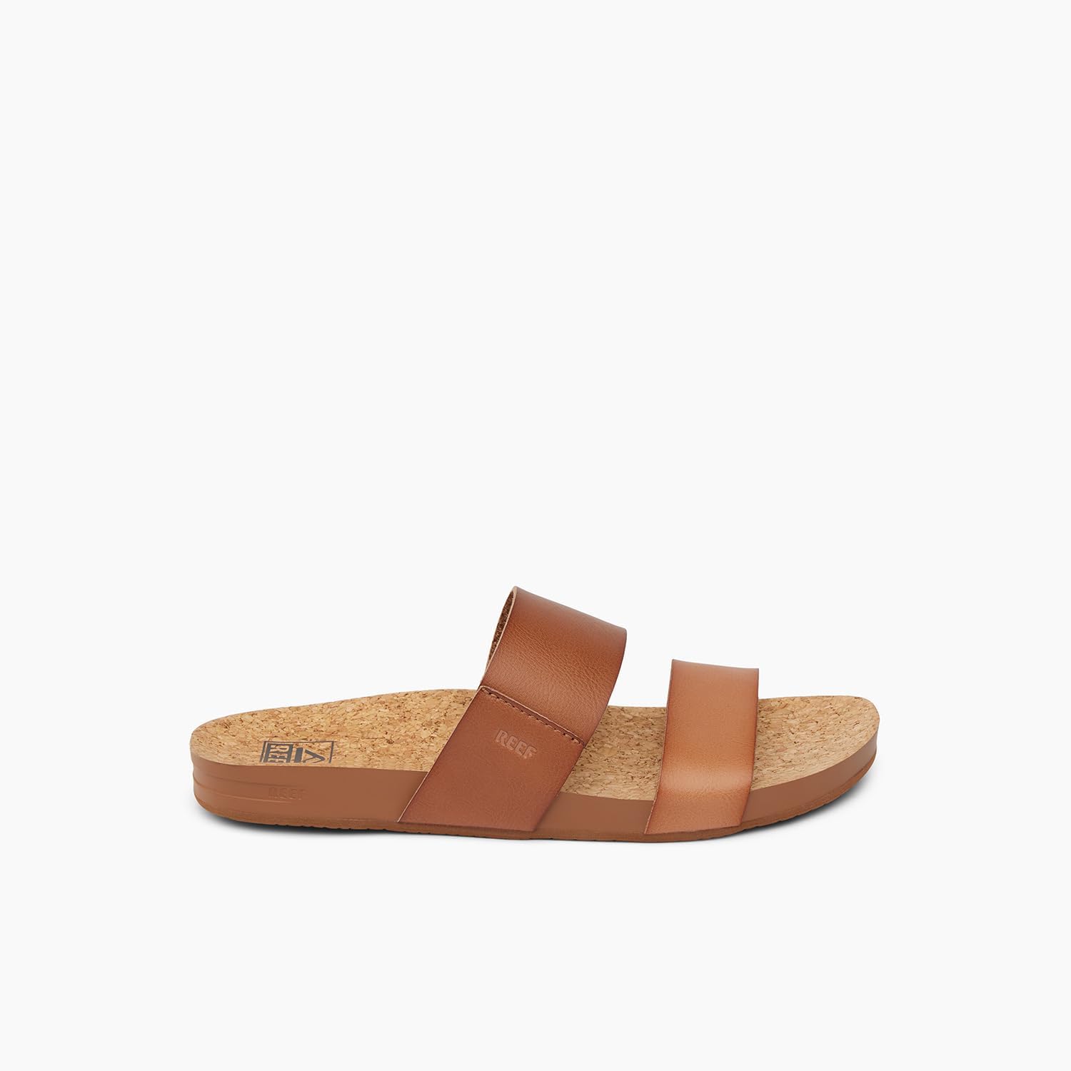 REEF Cushion Vista Women's Fashion Slide Sandal, Vegan Leather Strap, Ultra...