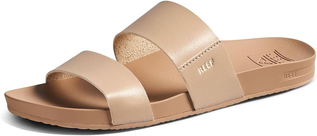 REEF Cushion Vista Women's Fashion Slide Sandal, Vegan Leather Strap, Ultra...