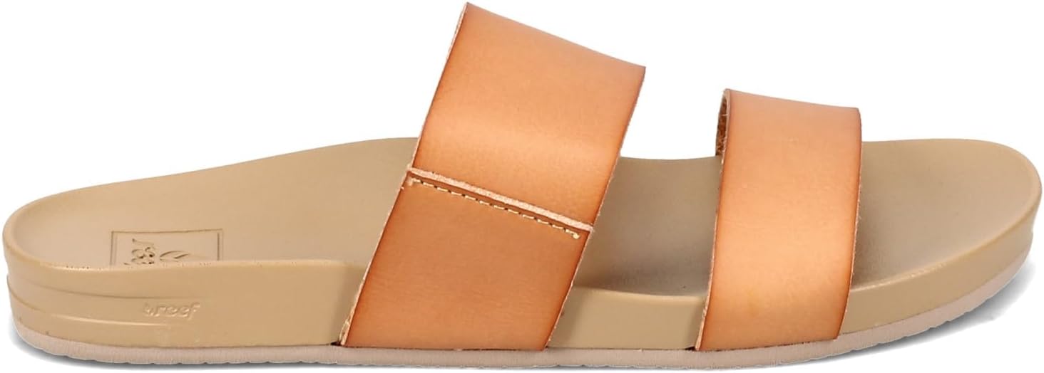 REEF Cushion Vista Women's Fashion Slide Sandal, Vegan Leather Strap, Ultra...