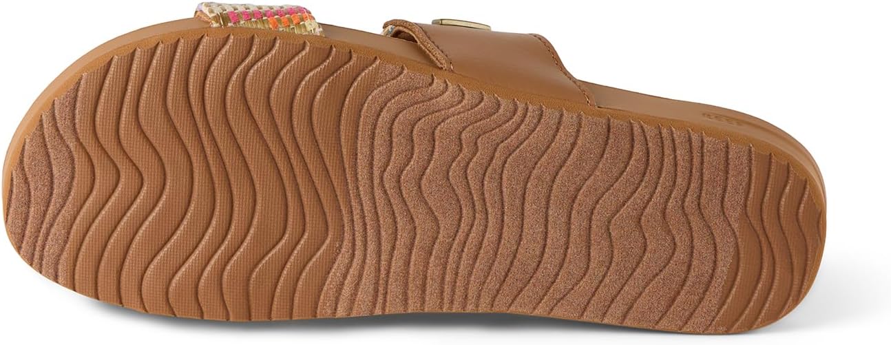 REEF Cushion Vista Women's Fashion Slide Sandal, Vegan Leather Strap, Ultra...