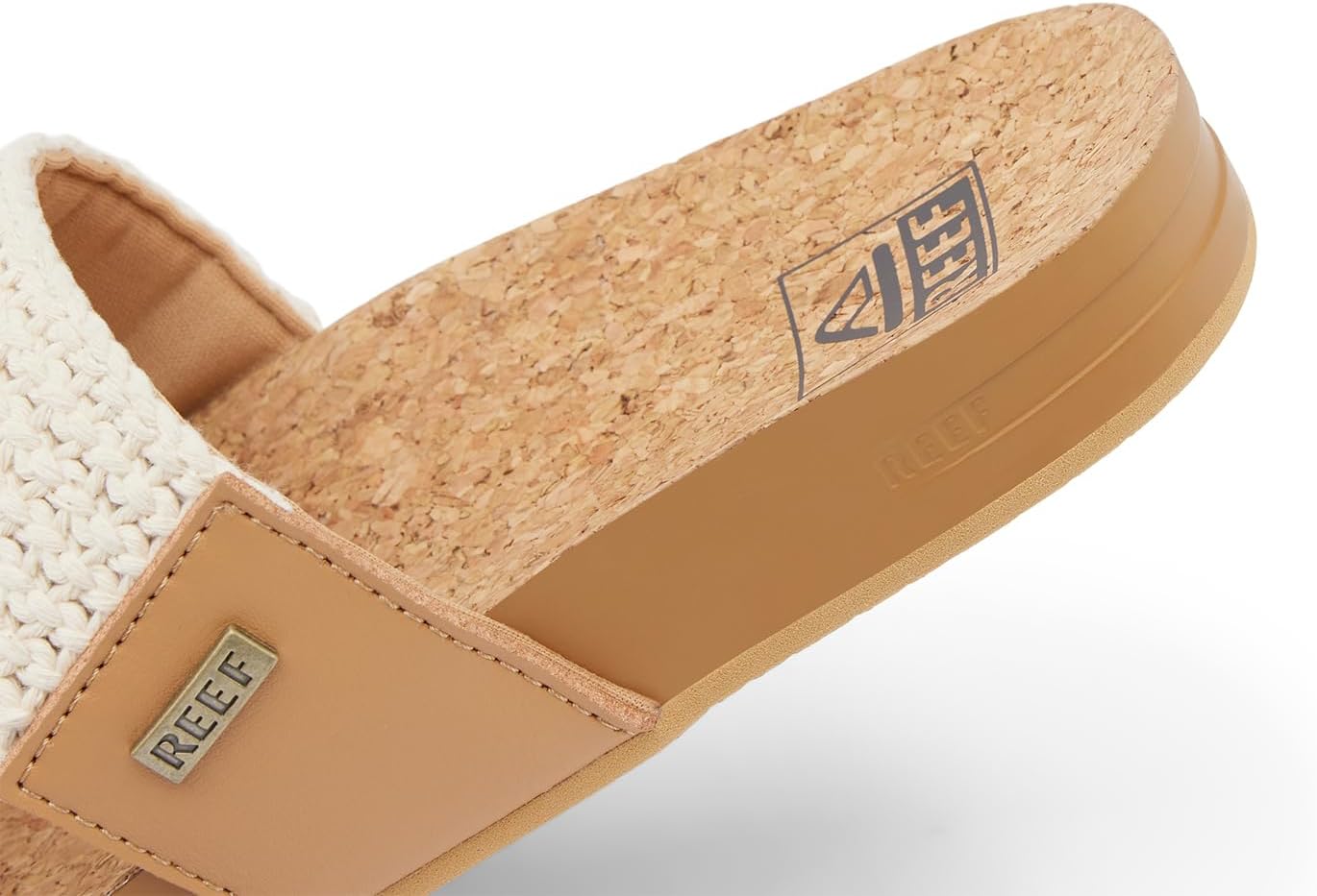 REEF Cushion Vista Women's Fashion Slide Sandal, Vegan Leather Strap, Ultra...