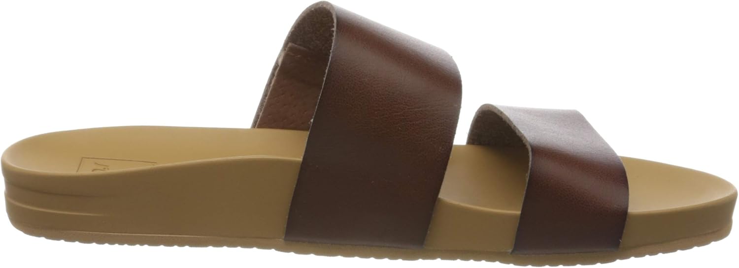 REEF Cushion Vista Women's Fashion Slide Sandal, Vegan Leather Strap, Ultra...