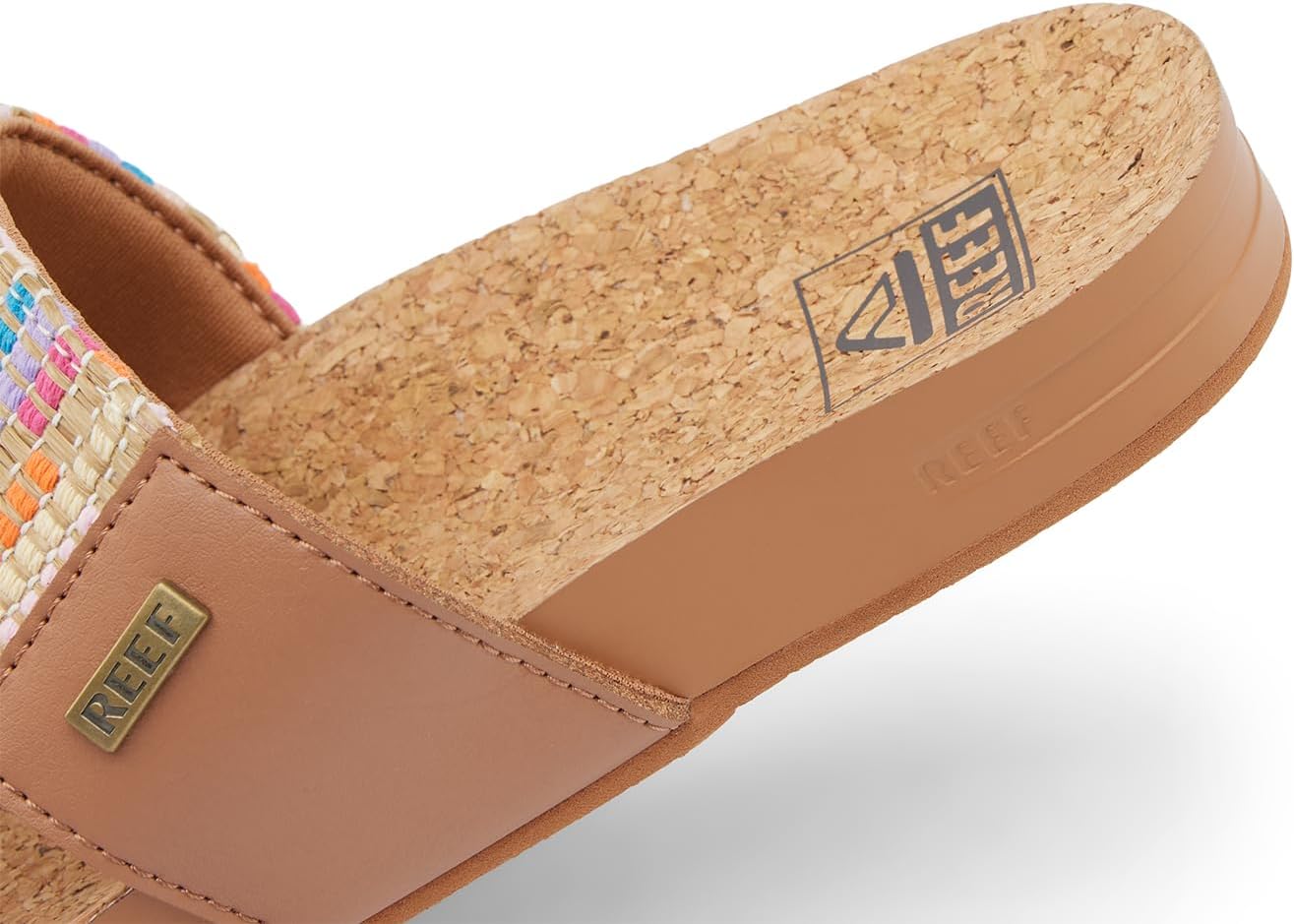 REEF Cushion Vista Women's Fashion Slide Sandal, Vegan Leather Strap, Ultra...