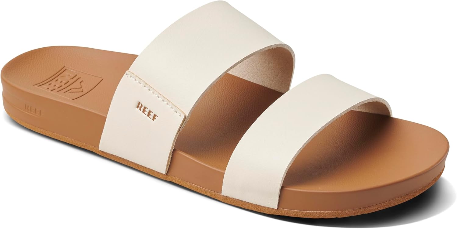 REEF Cushion Vista Women's Fashion Slide Sandal, Vegan Leather Strap, Ultra...