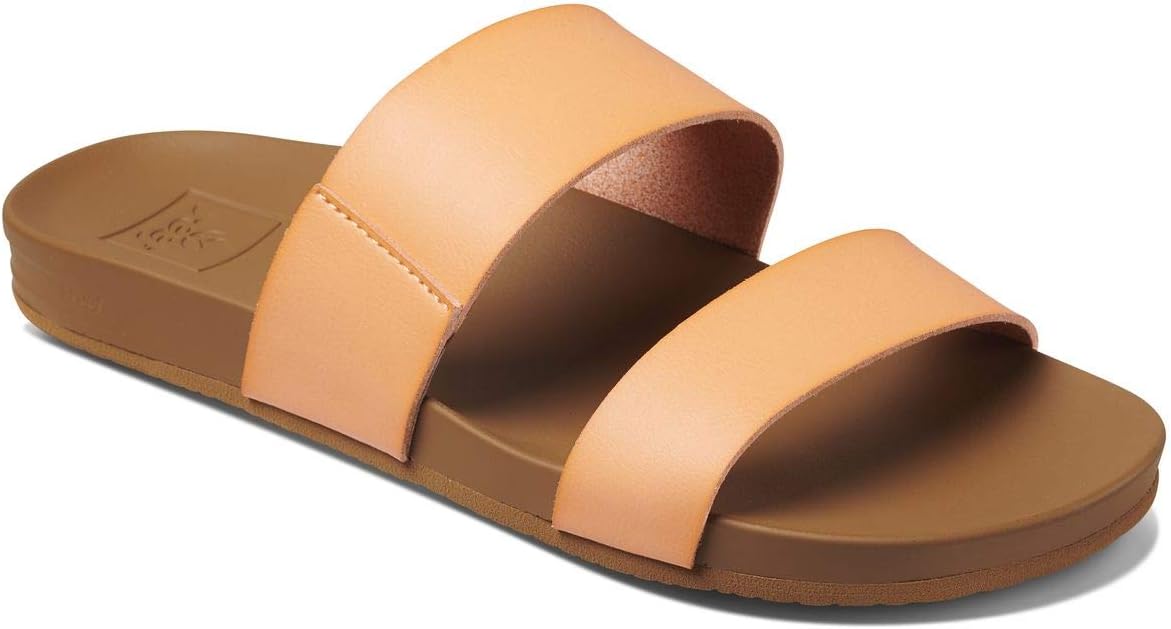 REEF Cushion Vista Women's Fashion Slide Sandal, Vegan Leather Strap, Ultra...