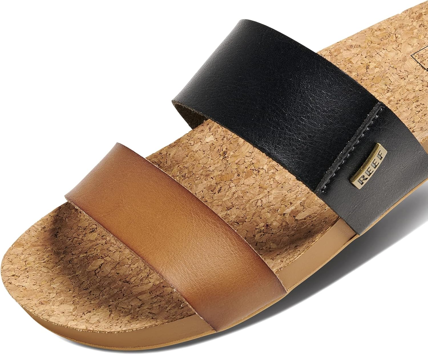 REEF Cushion Vista Women's Fashion Slide Sandal, Vegan Leather Strap, Ultra...