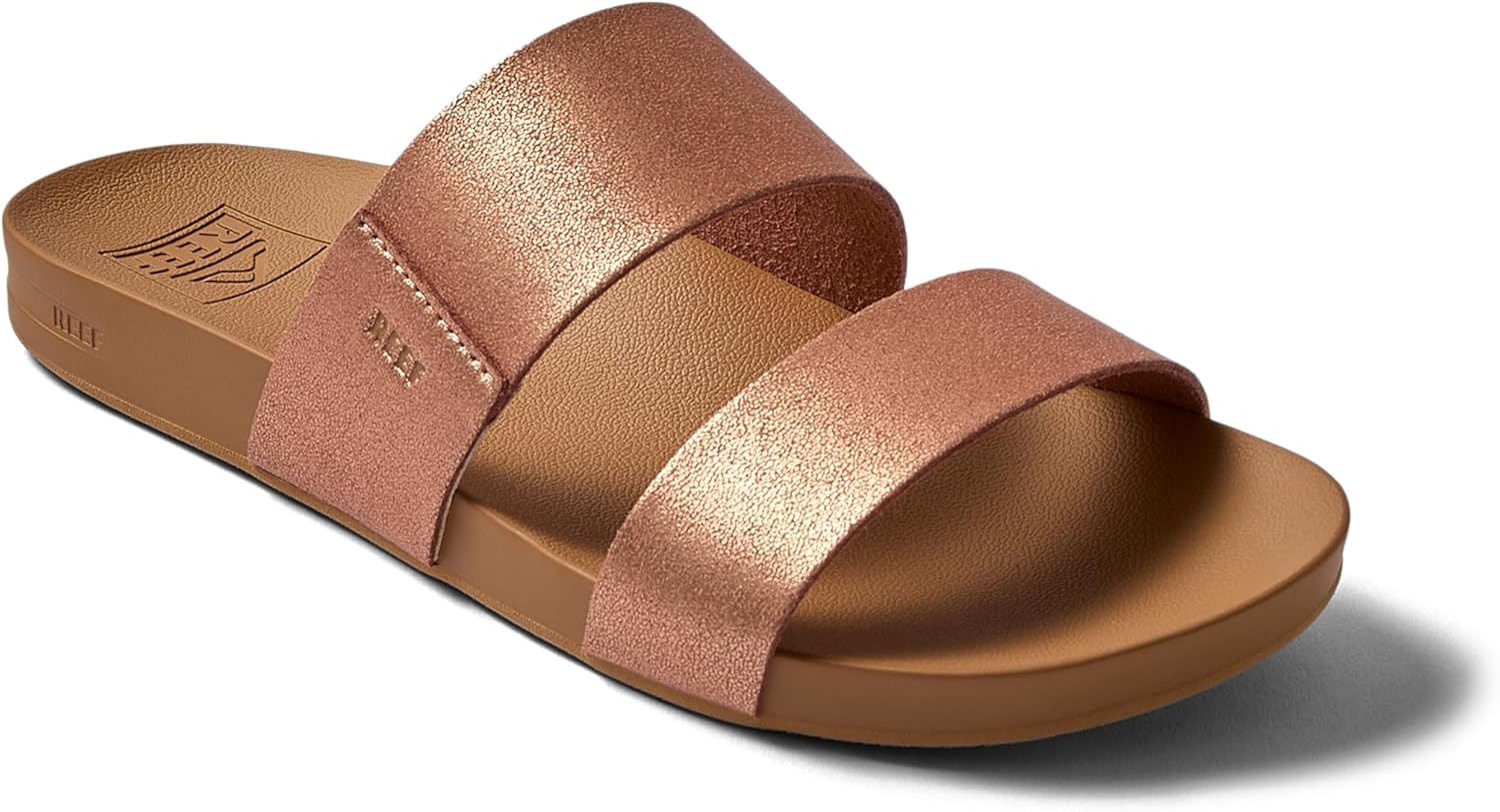 REEF Cushion Vista Women's Fashion Slide Sandal, Vegan Leather Strap, Ultra...