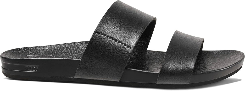 REEF Cushion Vista Women's Fashion Slide Sandal, Vegan Leather Strap, Ultra...