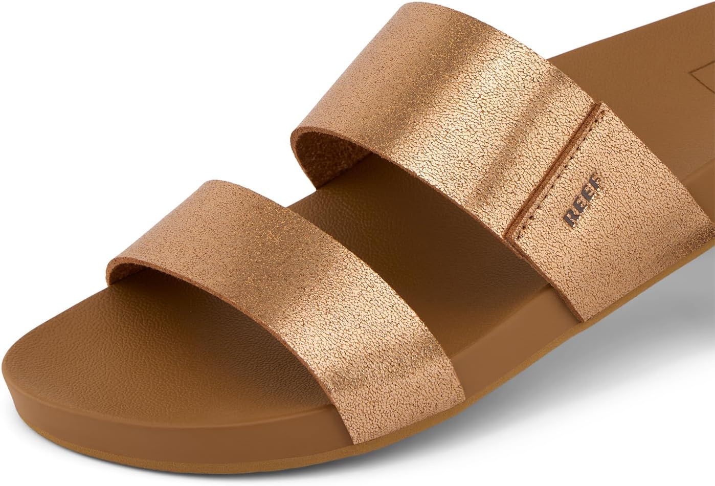 REEF Cushion Vista Women's Fashion Slide Sandal, Vegan Leather Strap, Ultra...