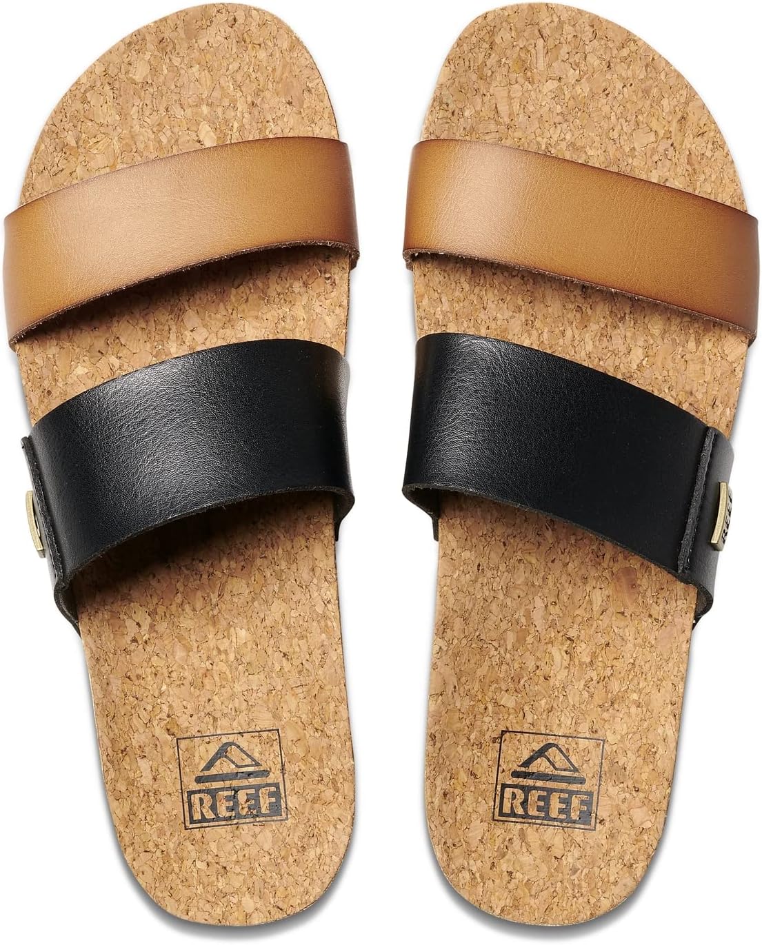 REEF Cushion Vista Women's Fashion Slide Sandal, Vegan Leather Strap, Ultra...