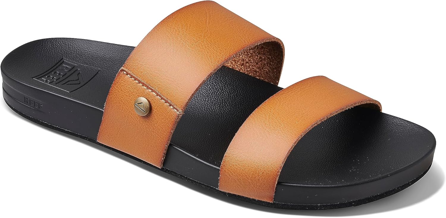 REEF Cushion Vista Women's Fashion Slide Sandal, Vegan Leather Strap, Ultra...