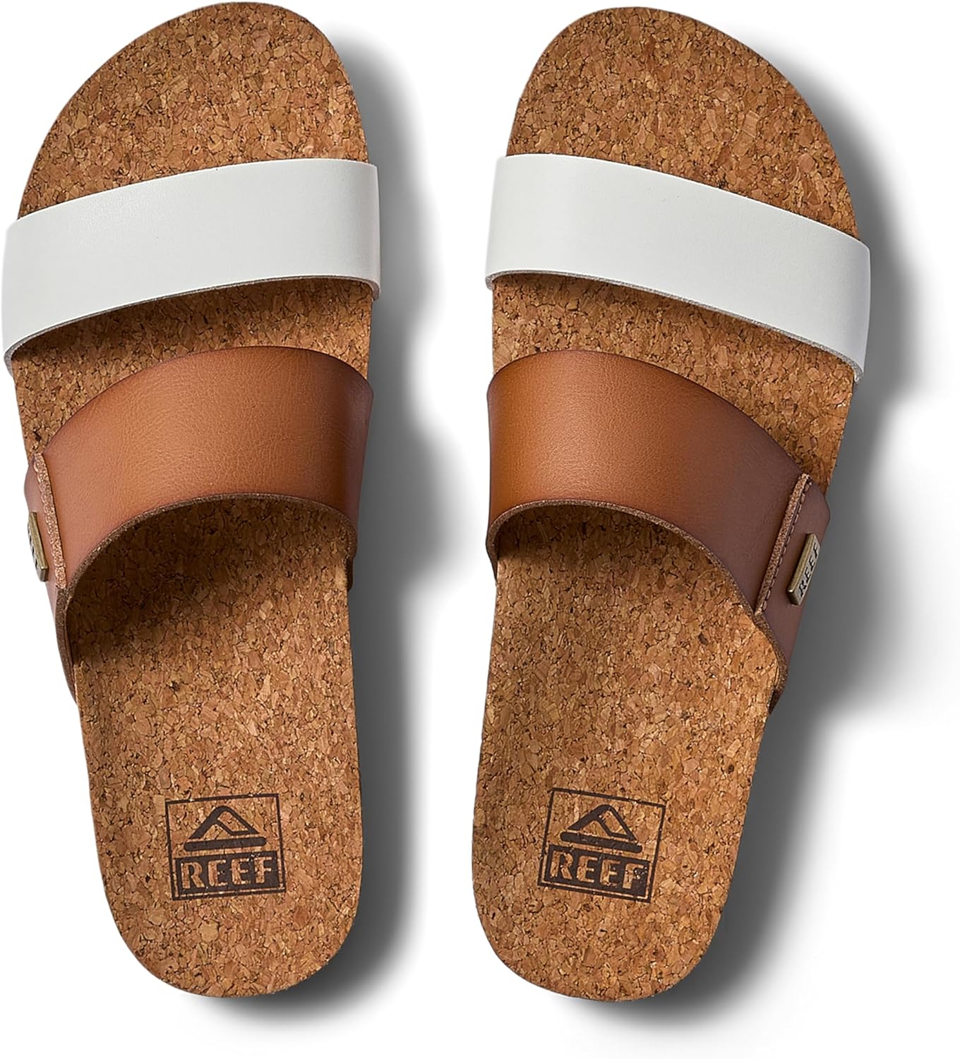 REEF Cushion Vista Women's Fashion Slide Sandal, Vegan Leather Strap, Ultra...