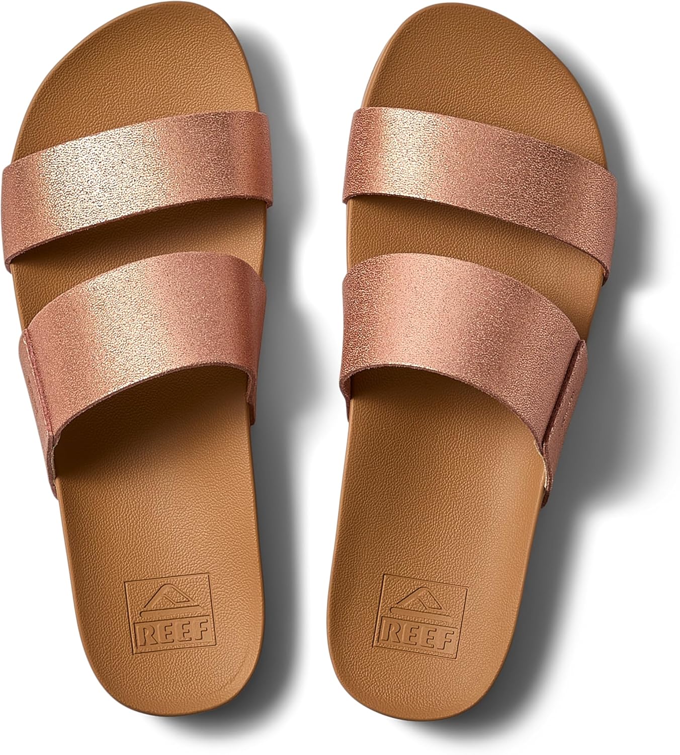 REEF Cushion Vista Women's Fashion Slide Sandal, Vegan Leather Strap, Ultra...