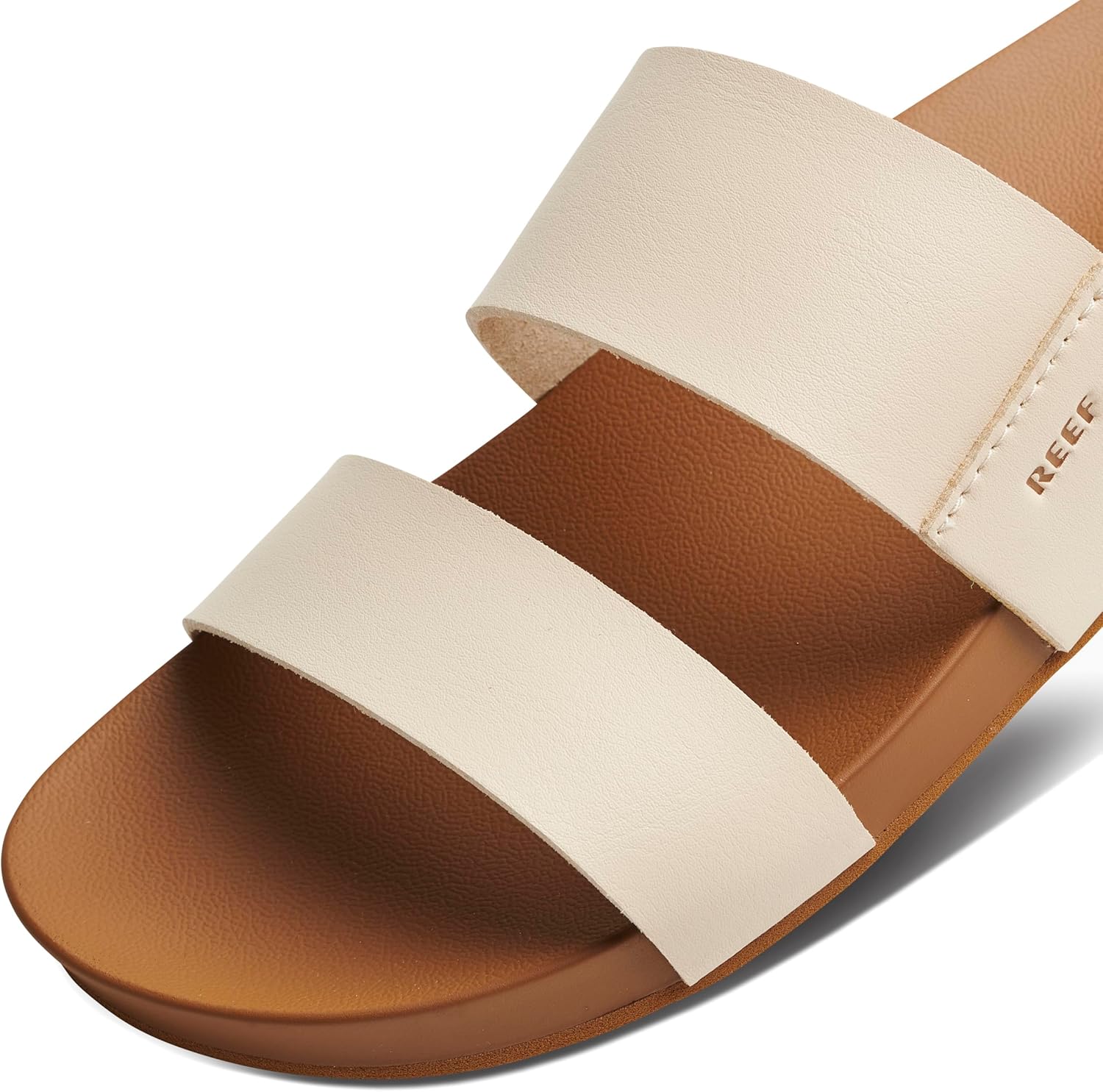 REEF Cushion Vista Women's Fashion Slide Sandal, Vegan Leather Strap, Ultra...