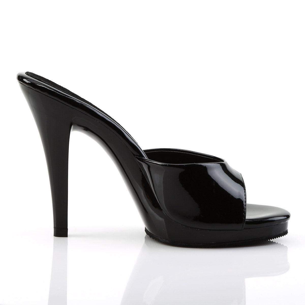 Pleaser Fabulicious Peep Toe Platform Slide Mule High Heels Adult Women Flair401