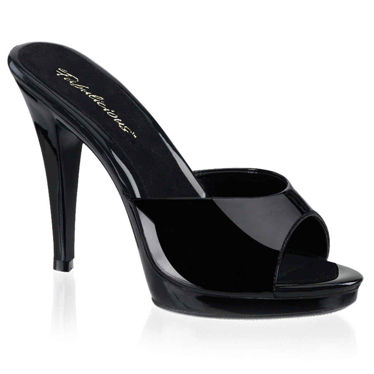 Pleaser Fabulicious Peep Toe Platform Slide Mule High Heels Adult Women Flair401