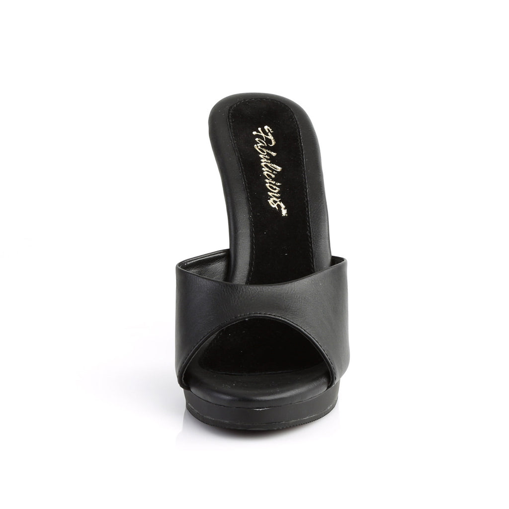 Pleaser Fabulicious Peep Toe Platform Slide Mule High Heels Adult Women Flair401