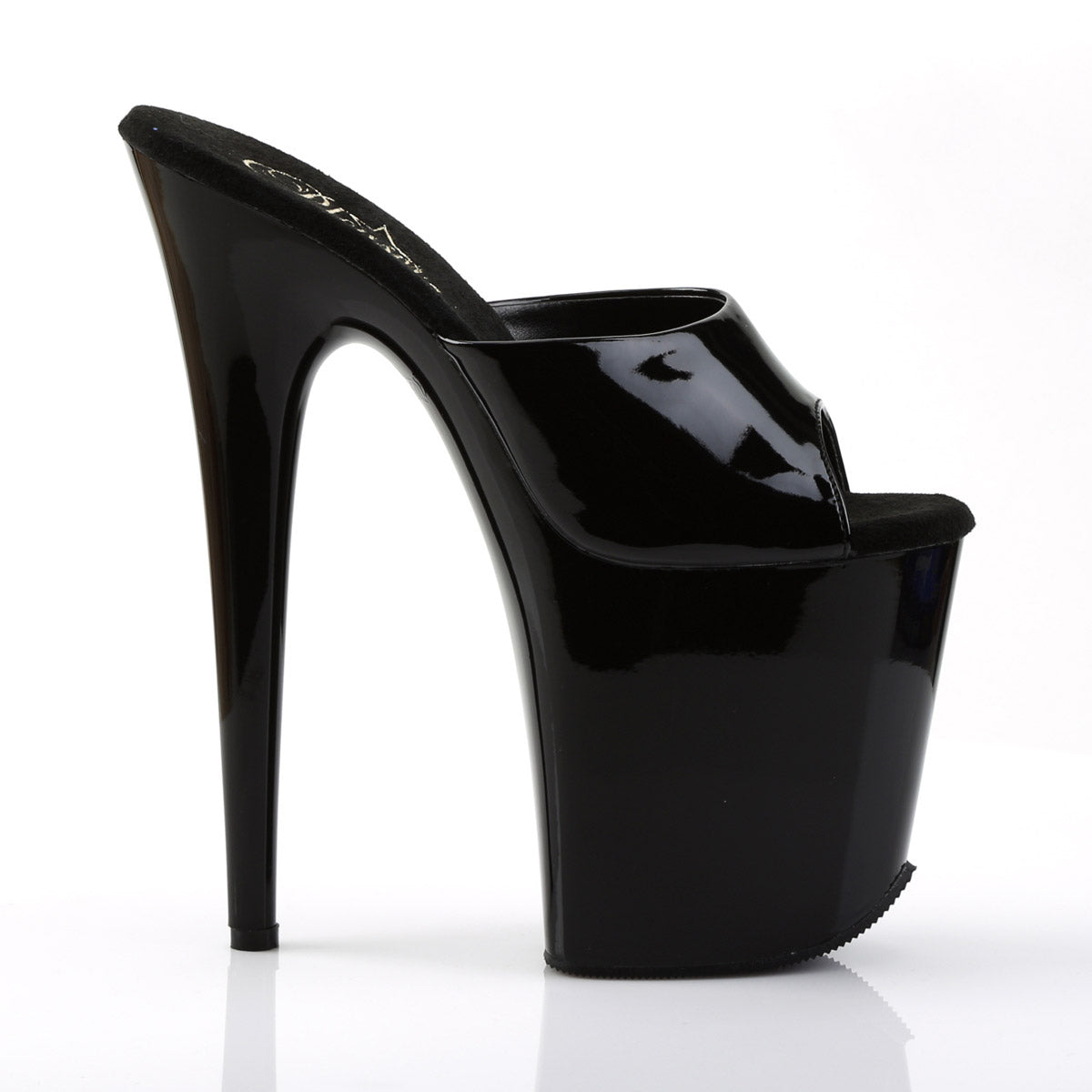 Pleaser Platform Stiletto Peep Toe Slide Mules High Heels Adult Women Flam801