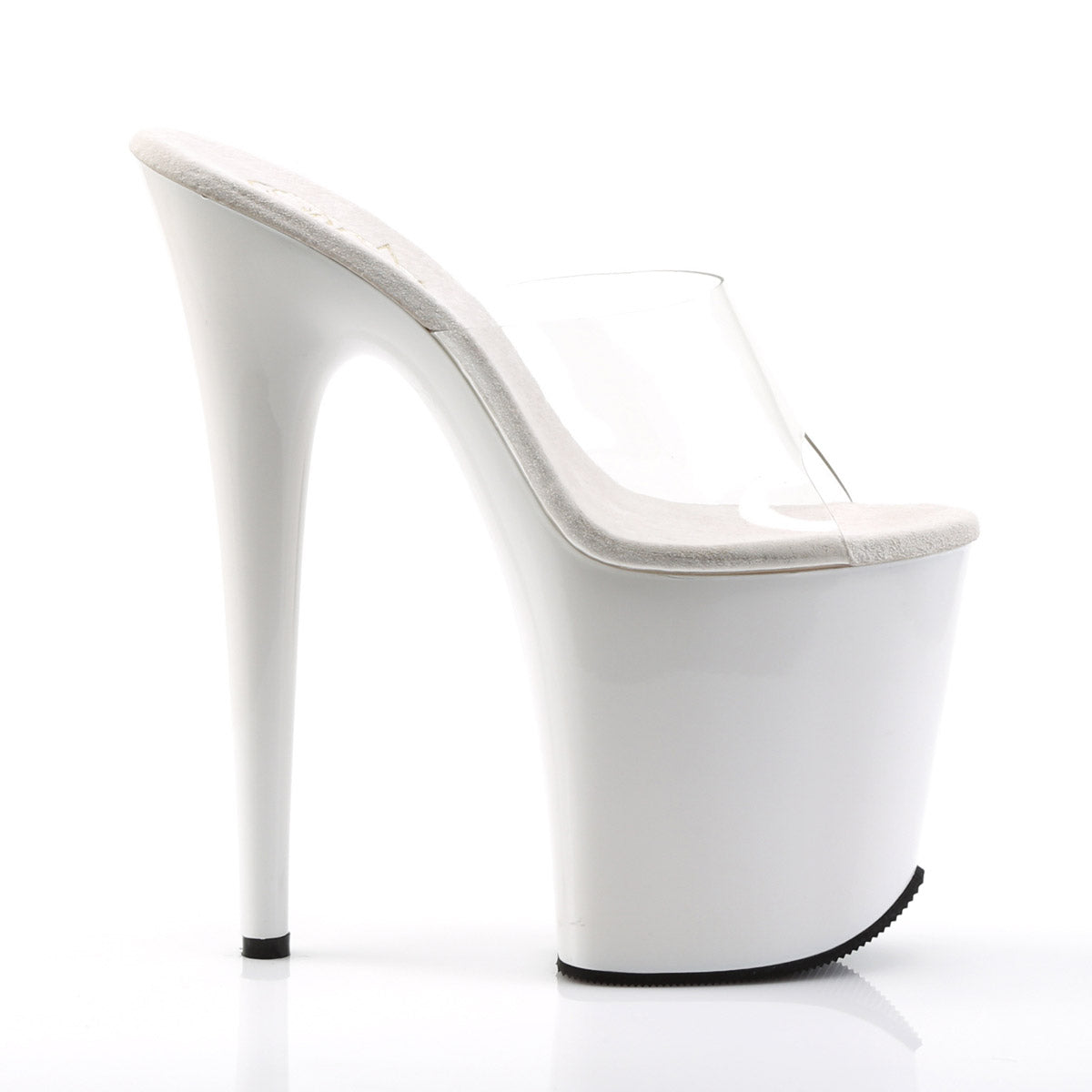 Pleaser Platform Stiletto Peep Toe Slide Mules High Heels Adult Women Flam801