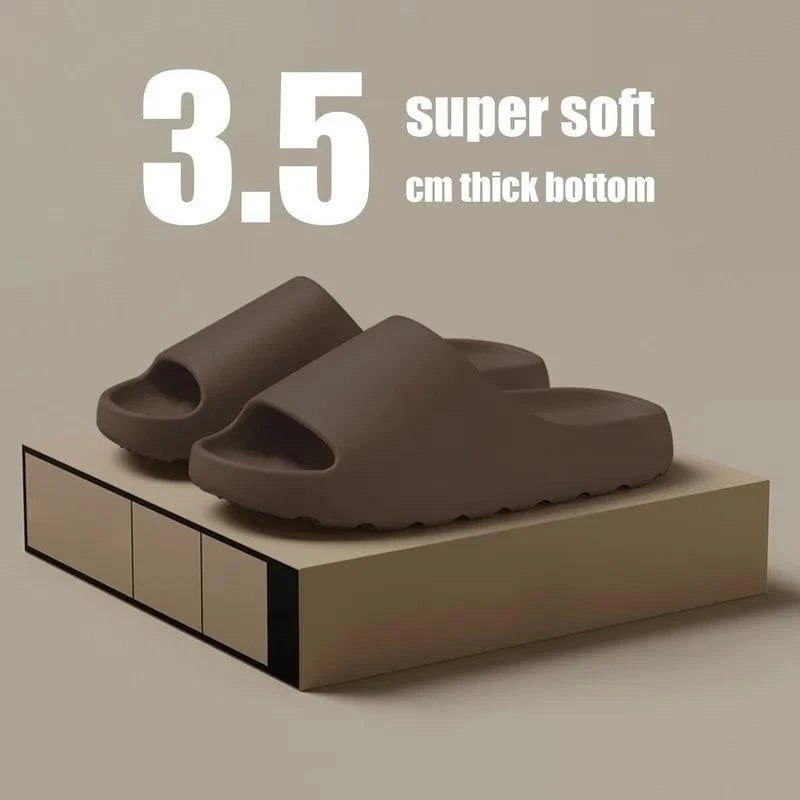 Coconut Slippers Cloud Thick-soled Sandals Summer Fashion Soft Bottom Beach Men