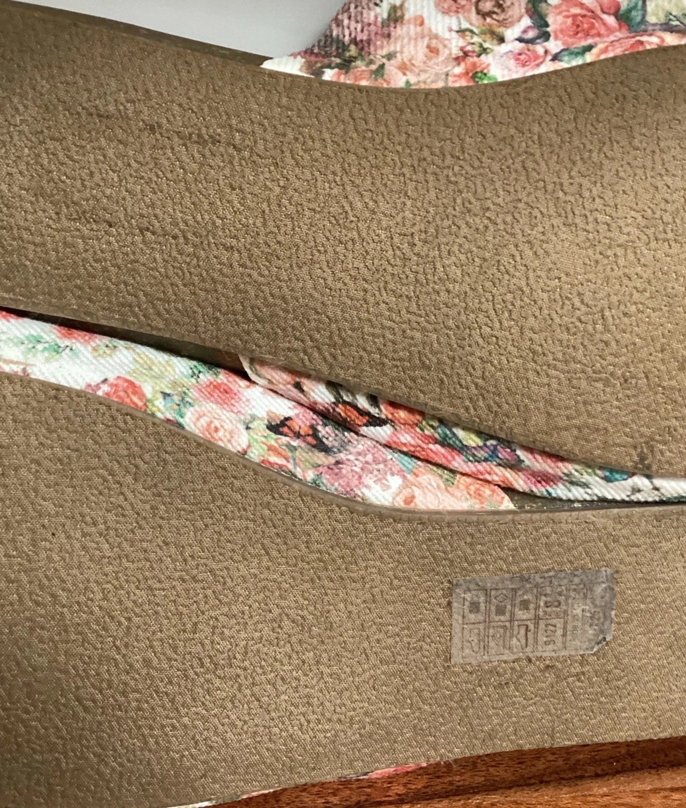 Womens Floral Fabric Big Bow Slides Blowfish Malibu Slip On Sandals Sz 8.5 Shoes