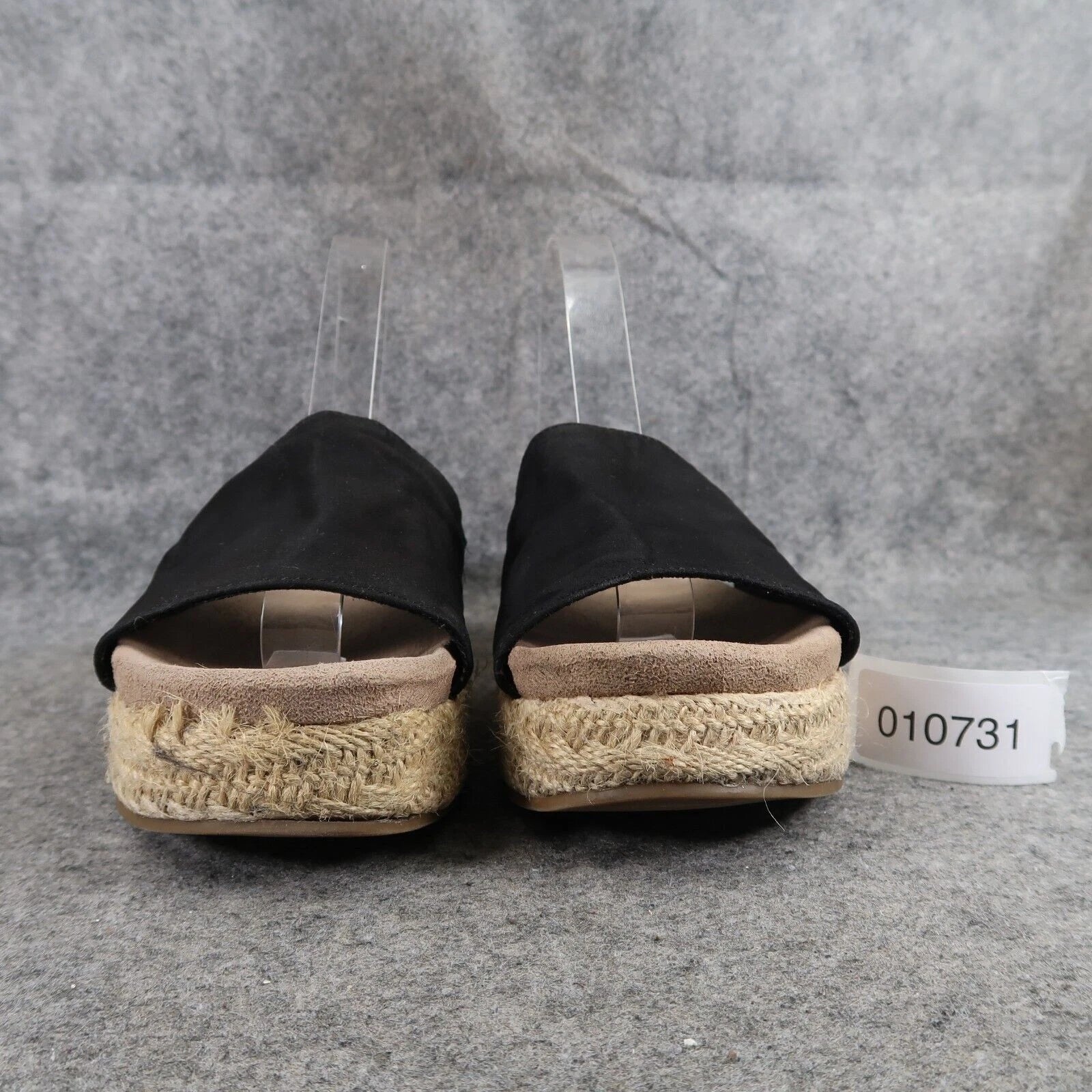 Madden Girl Shoes Womens 8.5 Sandal Platform Slide Emie Fashion Espadrille Black