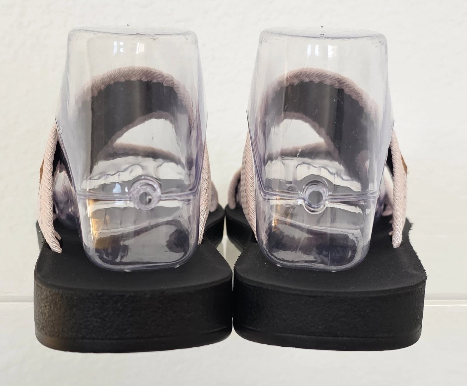 Women's Hollow Mesh Slide Sandals Casual Clip Toe Flat Summer Shoes Size 41/10
