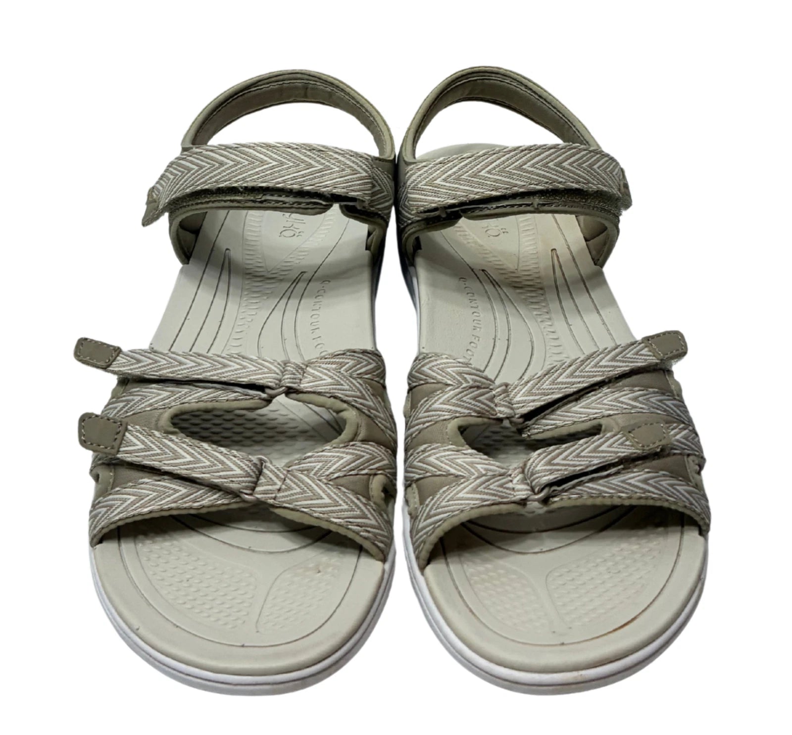 Ryka Women’s Sandals Size 10M Style 902169 Cushioned Slides Slip-On Comfort