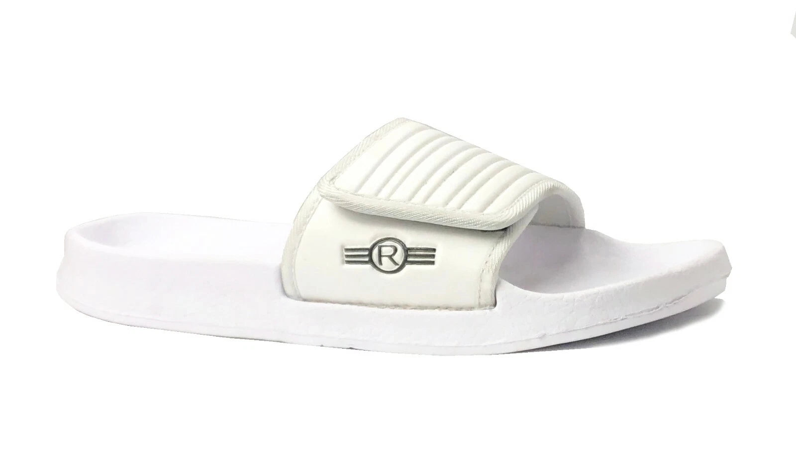 Men's Sport Slides Fashion Slide with Adjustable Upper for Gym Pool Beach-011M