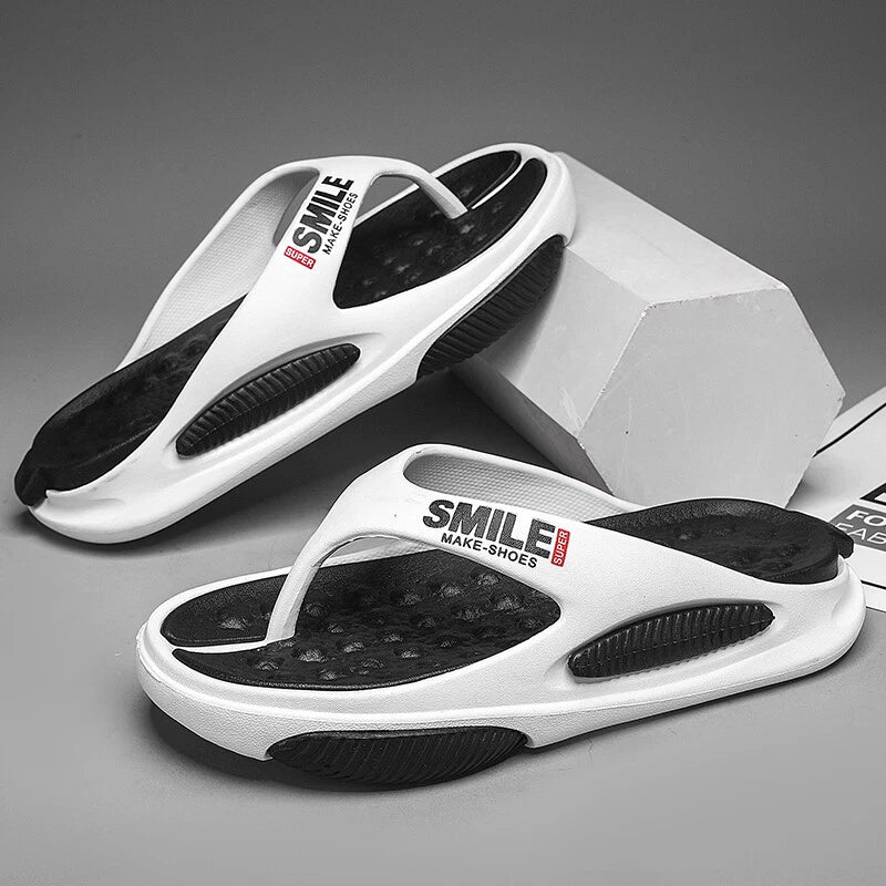 Men's Fashion Sandals Summer Outdoor Slides Beach Flip Flops Slippers Comfort