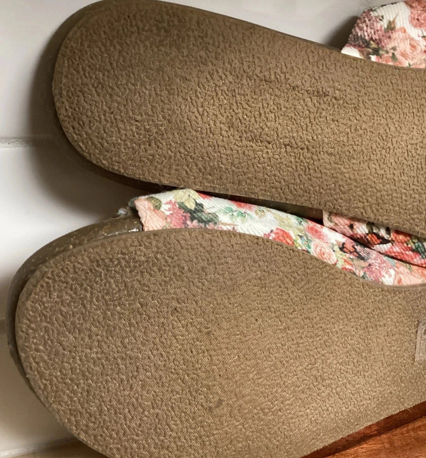 Womens Floral Fabric Big Bow Slides Blowfish Malibu Slip On Sandals Sz 8.5 Shoes