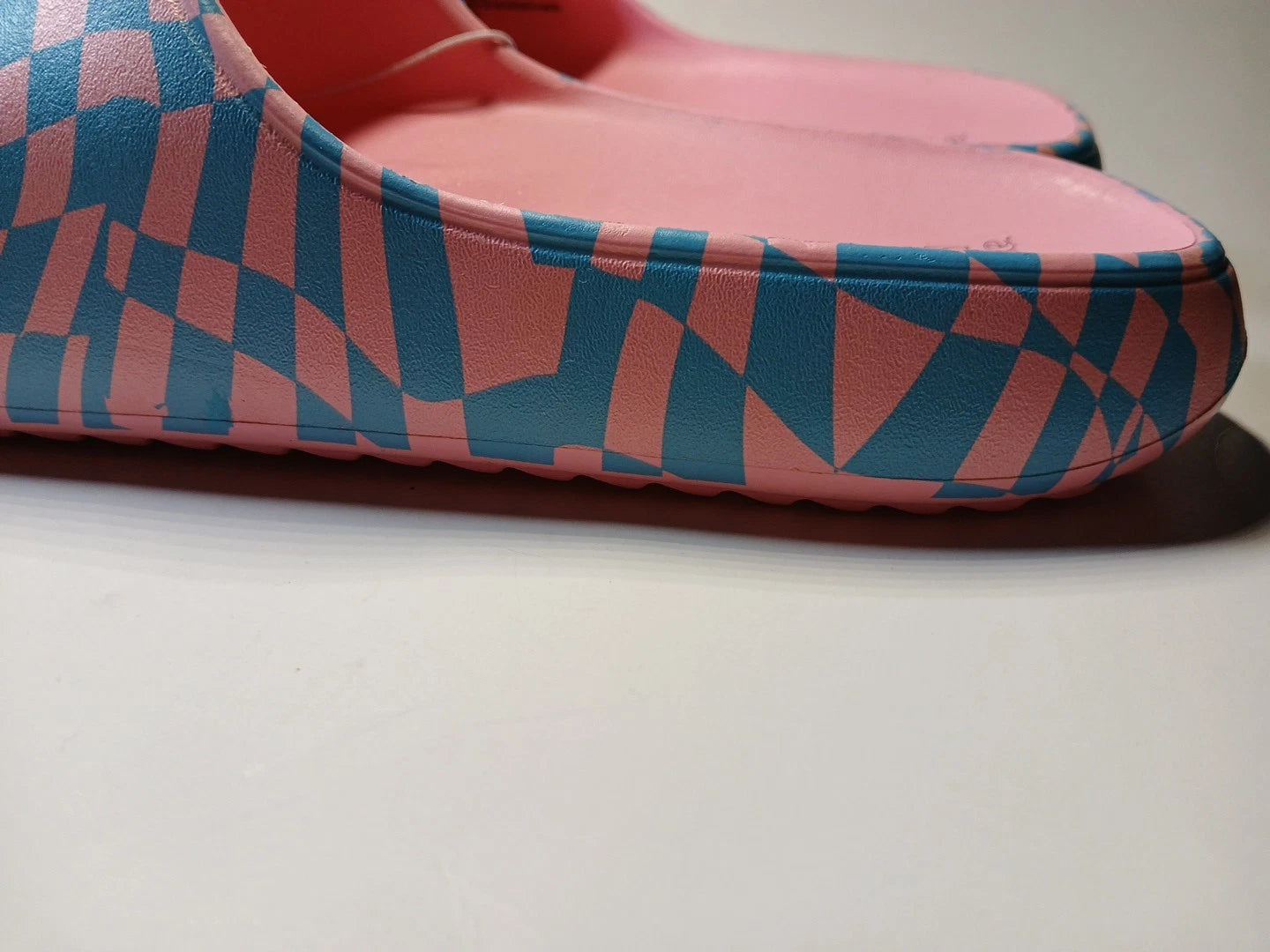 EVA Style Sandals Size 11 Pink/blue  Wild Fable NWT Open Toe Slip-on Confortable