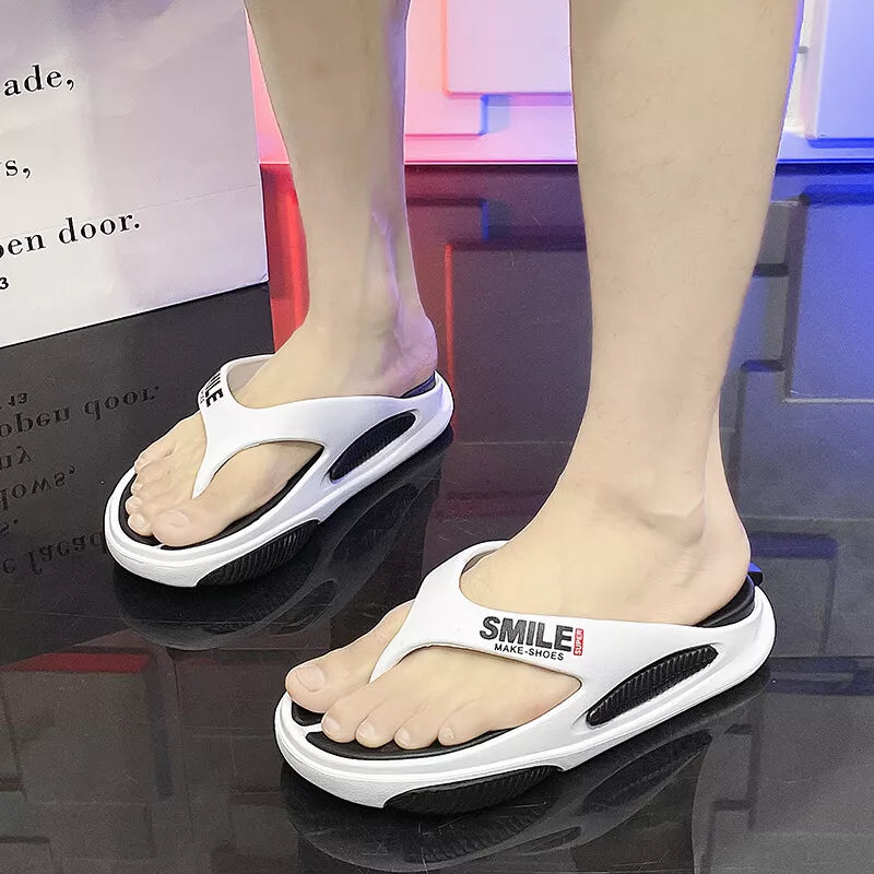 Men's Fashion Sandals Summer Outdoor Slides Beach Flip Flops Slippers Comfort