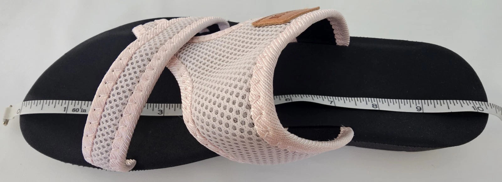 Women's Hollow Mesh Slide Sandals Casual Clip Toe Flat Summer Shoes Size 41/10