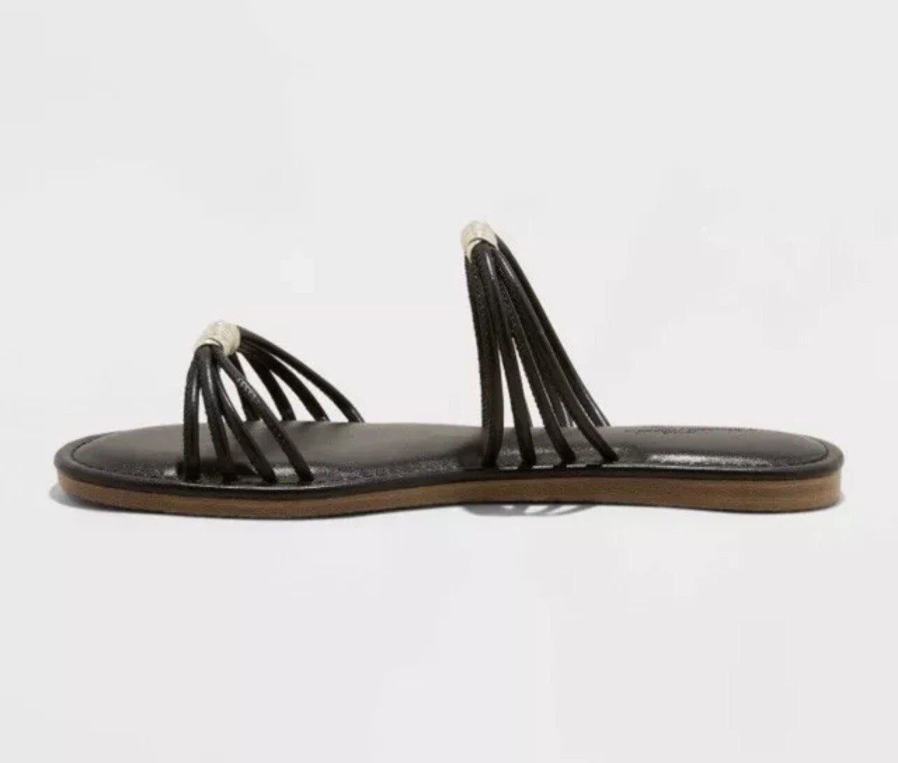Universal Thread Women's Black Aura Slide Slides Sandals Size: 8.5 NWT $24.99